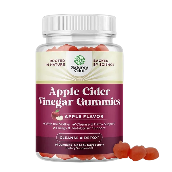 Nature'S Craft Apple Cider Vinegar Gummies 60'S