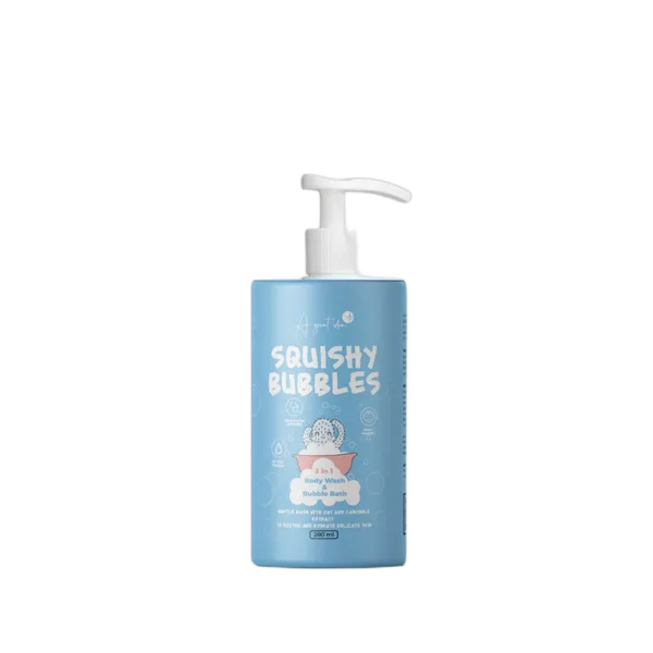 Squishy Bubbles 2 In 1 Body Wash & Bubble Bath 280ml