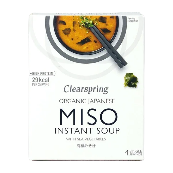 Clear Spring Org Miso Soup Sea Veg 4x10g Cs498