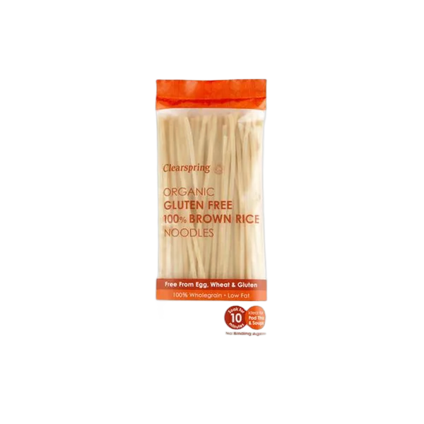 Clearspring Gluten Free 100% Brown Rice Noodles 200gm