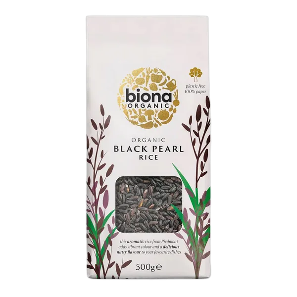 Biona Org Black Pearl Rice 500g