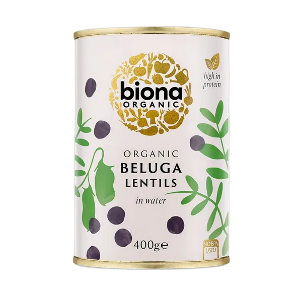 Biona Org Beluga Lentils 400g