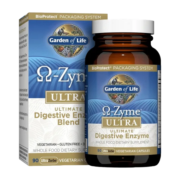 Garden Of Life Omega-Zyme Ultra Digestive Enzyme Blend 90c