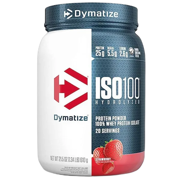 Dymatize Iso Hydro Pro Powder Whey Strawberry 610g#60032