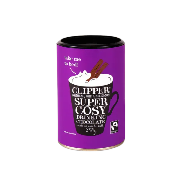 Clipper Super Cosy Drinking Choc 250g