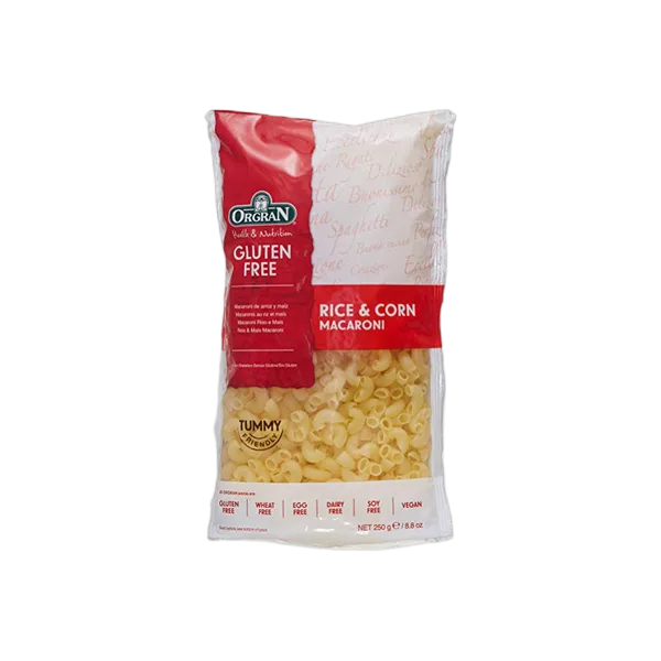 Orgran Ris O Mais Rce/Crn Macaroni 250g