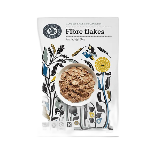 Doves Org Fibre Flakes Gf 375gm