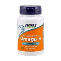 Now Omega 3 Softgels 100’s