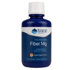 Trace Minerals Fast Absorbing Fiber 14g Orange Tangerine Naturally Flavoured (15fl) 444ml
