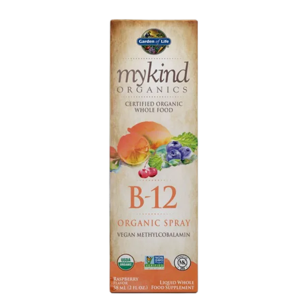 Garden Of Life Mykind Org B-12 Spray – Raspberry 58ml