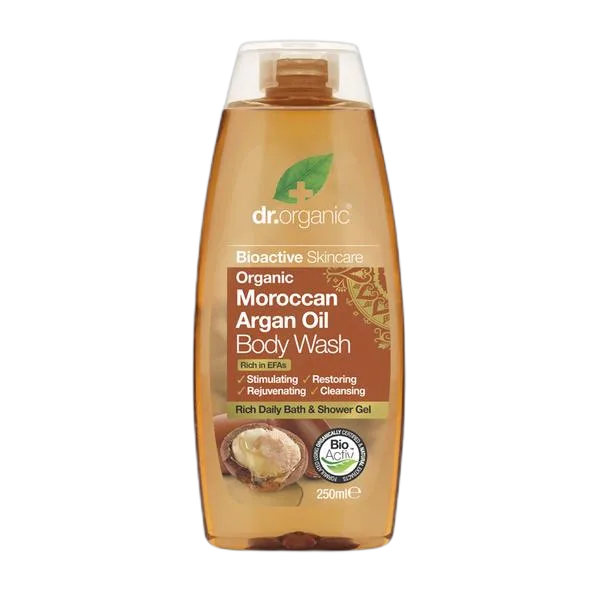 Dr Organic Moroccan Argan Oil Body Wash 250ml