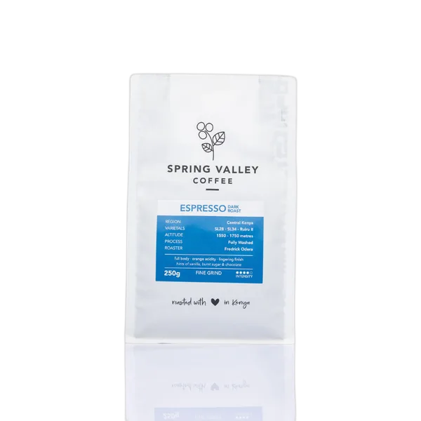 Spring Valley Coffee Espresso Fine Grind 250g