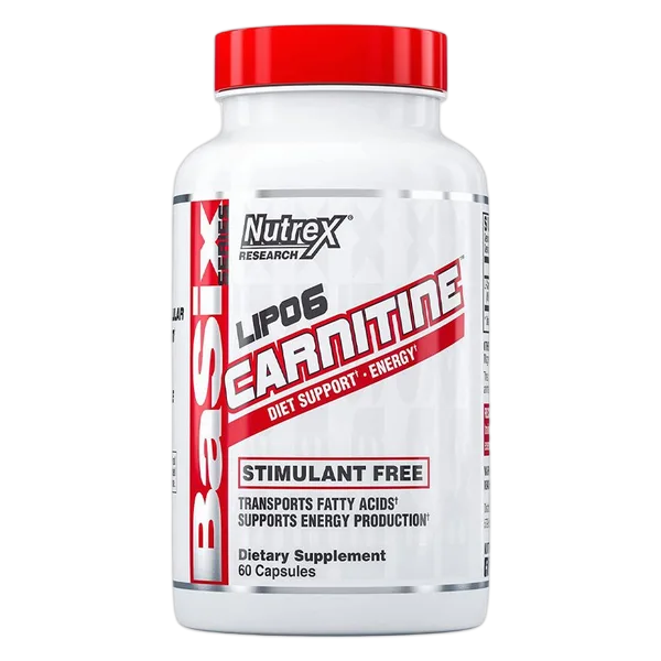 Nutrex Basix Lipo 6 Carnitine Stimulant Free 60caps