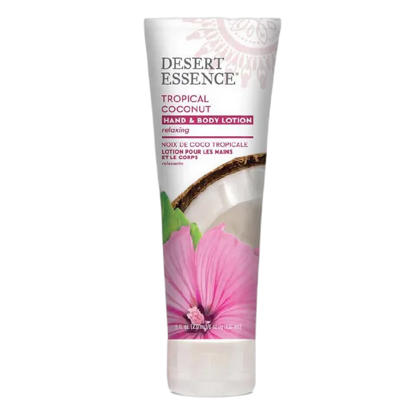 Desert Essence Hand & Body Lotion Tropical Coconut 237ml