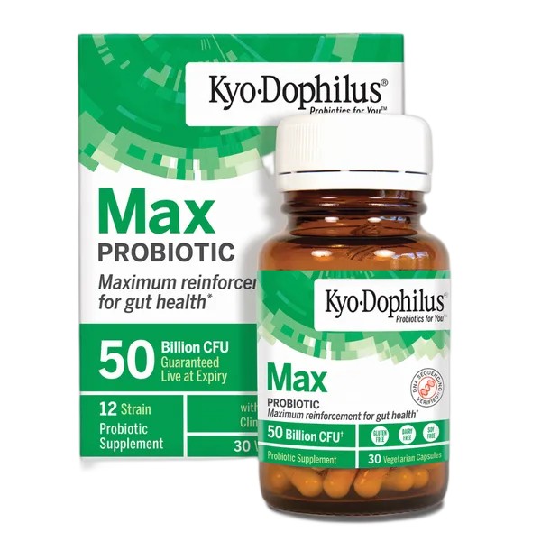 Kyolic Kyo-Dophilus Max Probiotic 50 Billion 30s