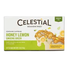 Celestial Honey Lemon Ginseng Green Tea 20s (42g)