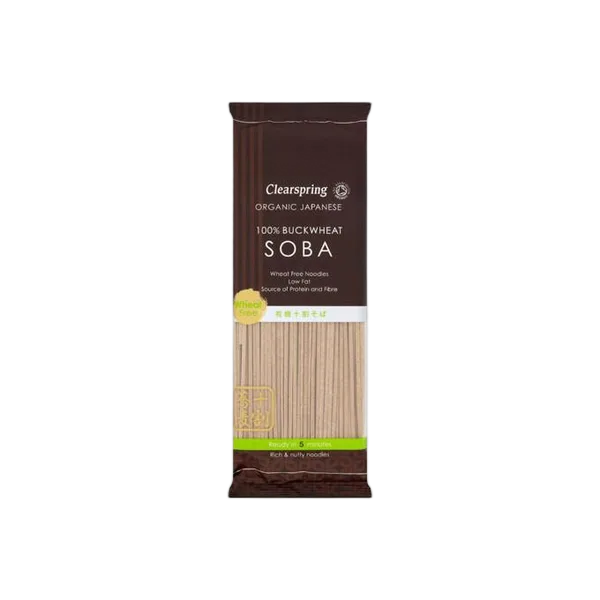 Clearspring Organic 100% Buckwheat Soba Noodles 200gm