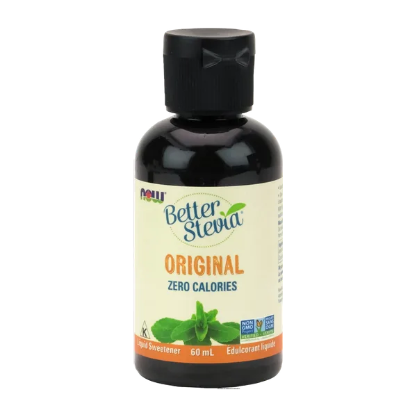Now Stevia Liq Sweetener Original 60ml