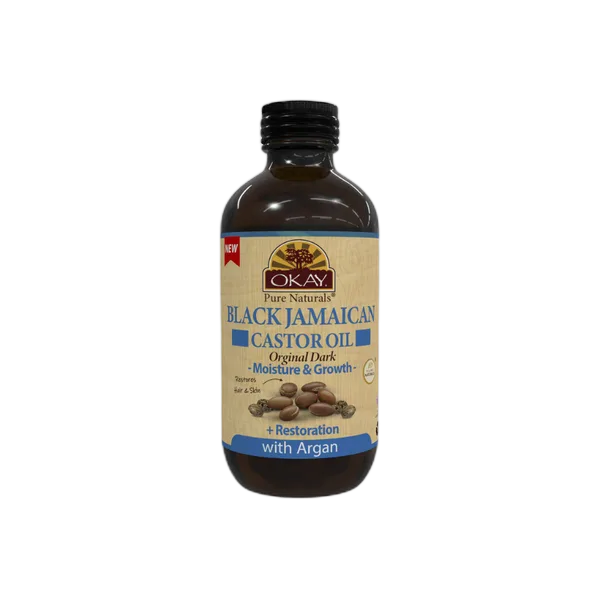 Okay B/Jamaican Cold Pressed Argan Castor Oil 4oz/118ml