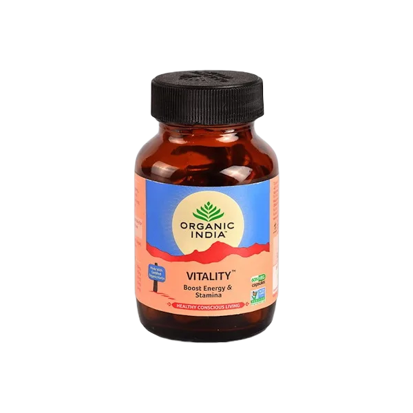 Organic India Vitality 60caps