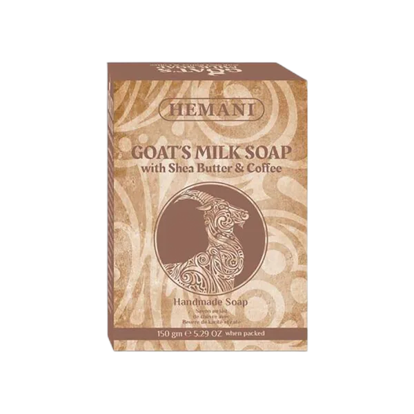 Hemani Goat'S Milk Soap Shea Butter & Coffee 150g