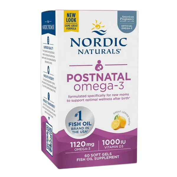 Nordic Naturals Postnatal Omega-3 60s
