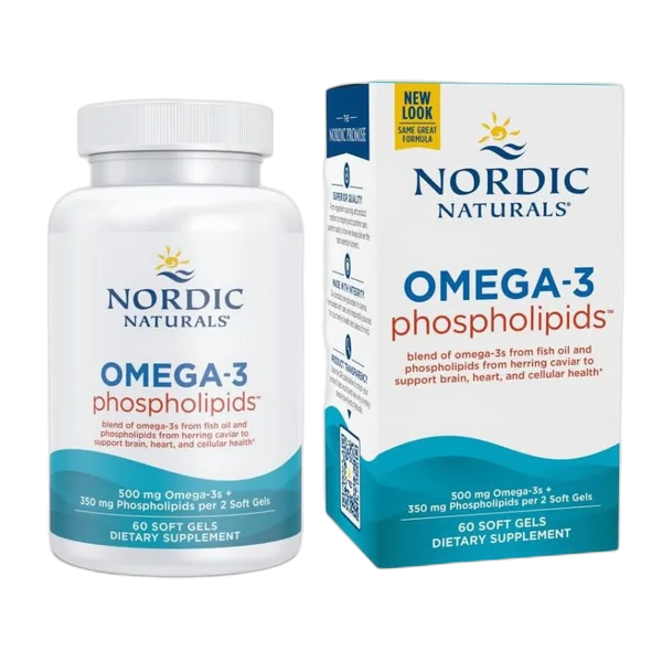 Nordic Naturals Omega-3 Phospholipids 60 Sfgls