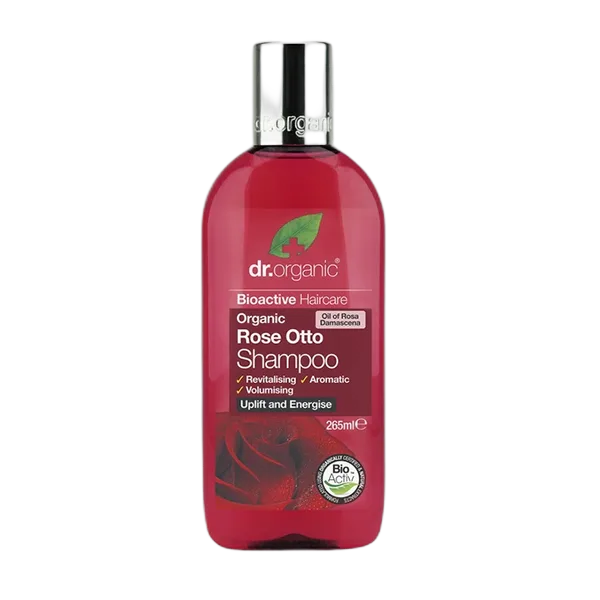 Dr Organic Rose Otto Shampoo 265ml