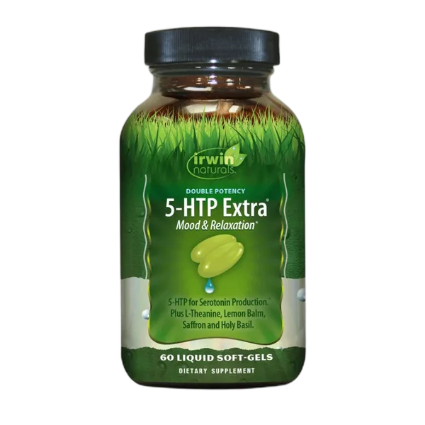 Irwin Naturals Double-Potency 5-Htp Extra 60ct #In058537