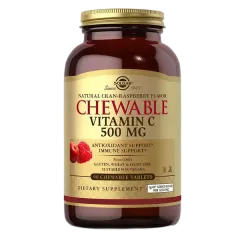 Solgar Vitamin C 500mg Chewablle Tabs 90s