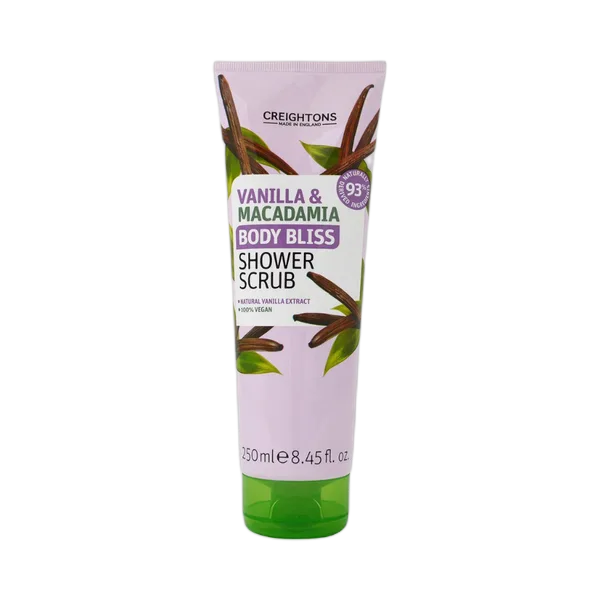 Creightons Vanilla & Macadamia Body Bliss Shower Scrub (8.45oz) 250ml