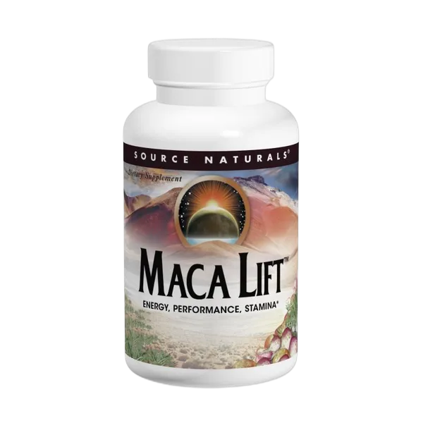 Source Naturals Maca Lift 600mg 60 Vegicaps