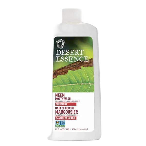 Desert Essence Mouthwash Neem Cinnamon 480ml