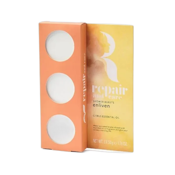 Somerset Repair & Care Enliven Shower Bursts Orange Blossom 3x50g