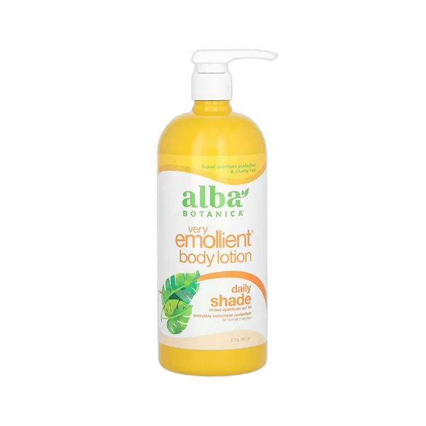 Alba Emollient Body Lotion Daily Shade Sunscreen Spf15 (32oz) 946ml