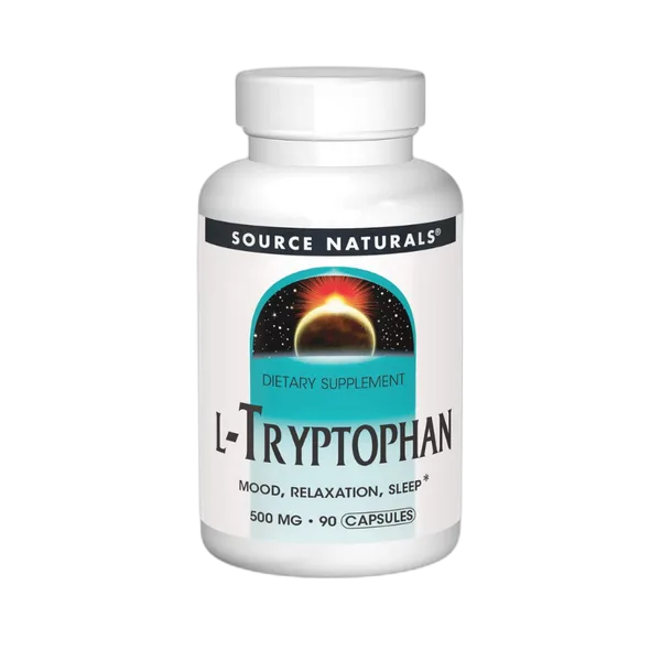 Source Naturals L-Tryptophan 500mg 90 Caps