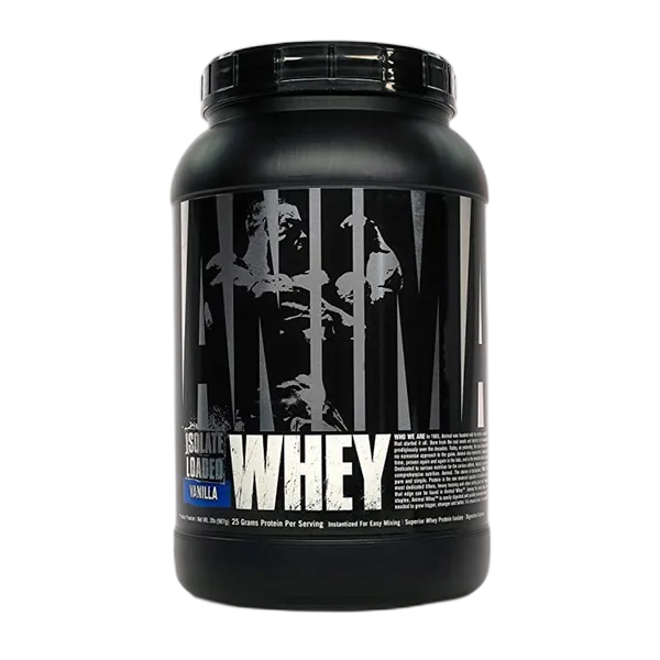 Un Animal Whey Isolate Loaded Vanilla (2lbs) 907g