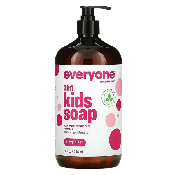 Everyone 3 In 1 Kids Soap Berry Blast 32floz/946ml