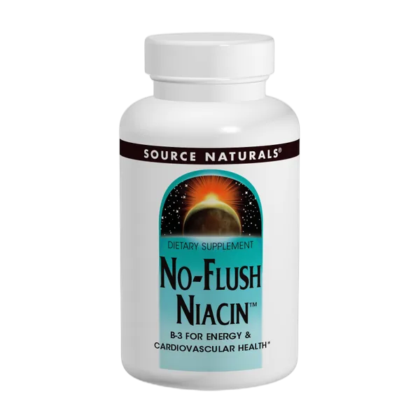 Source Naturals No Flush Niacin 500mg 30t