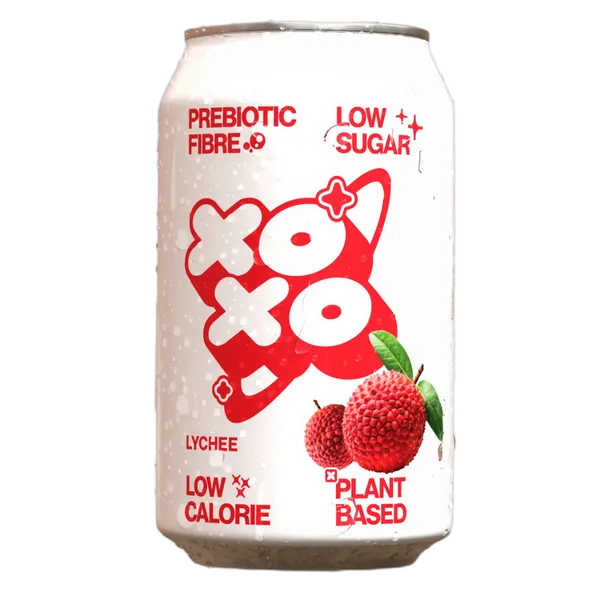 Xoxo Low Sugar Lychee Drink Can 330ml