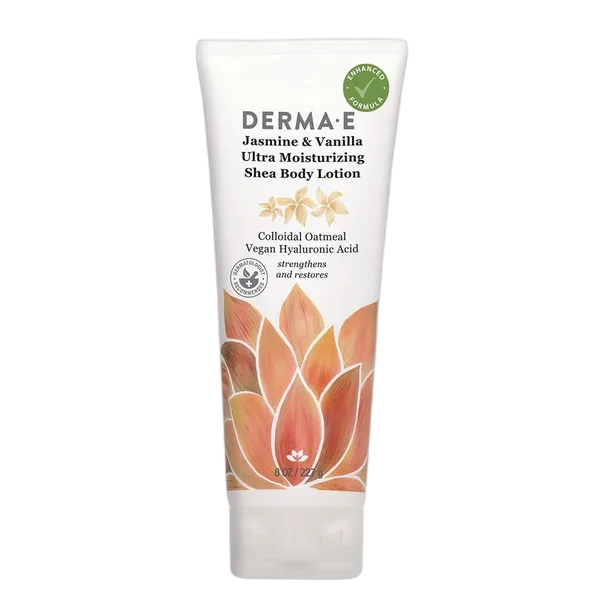 Derma E Jasmine & Vanilla U-Moisturizing Shea Body Lotion 8oz/227g