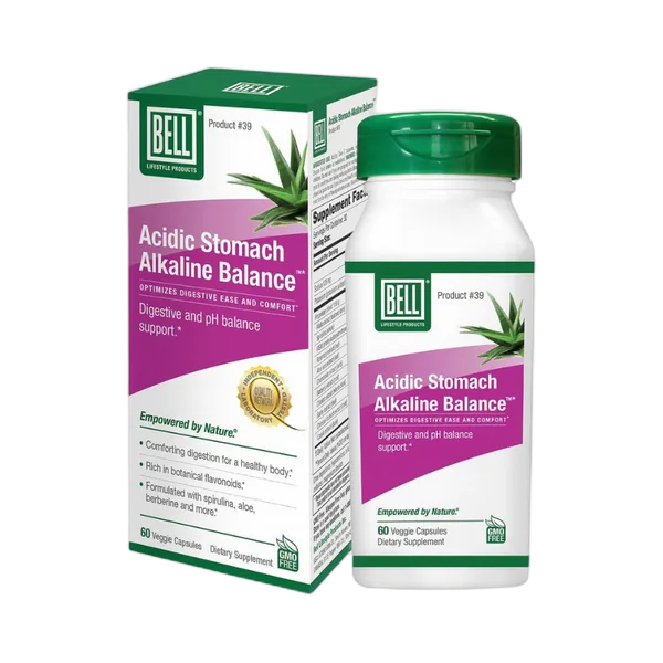 Bell Acidic Stomach Alkaline Balance 60vcaps