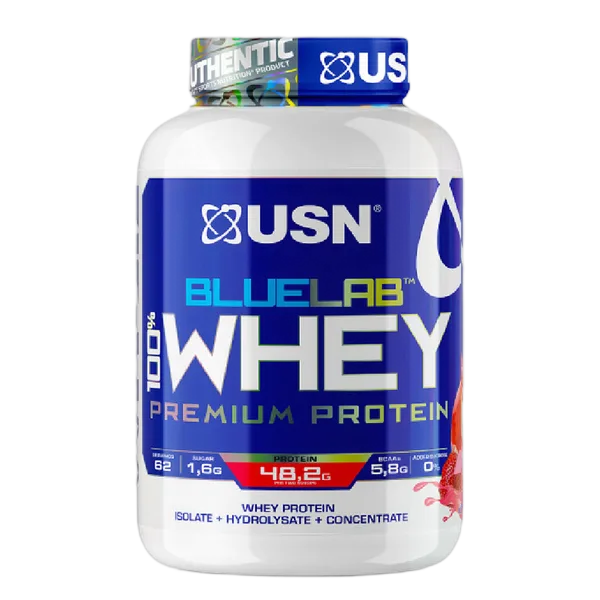Usn Blue Lab 100% Premium Whey Strawberry 2kg
