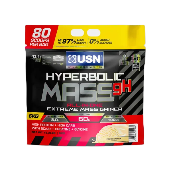 Usn Hyperbolic Mass Gh French Vanilla 6kg