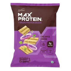 Ritebite Max Protein Cream & Onion Chips 30g