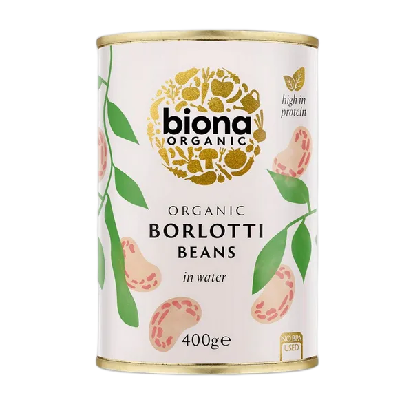 Biona Org Borlotti Beans 400g