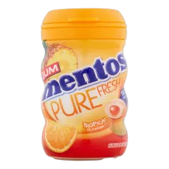 Mentos Sf Pure Fresh Tropical Gum 50's 100g #81509