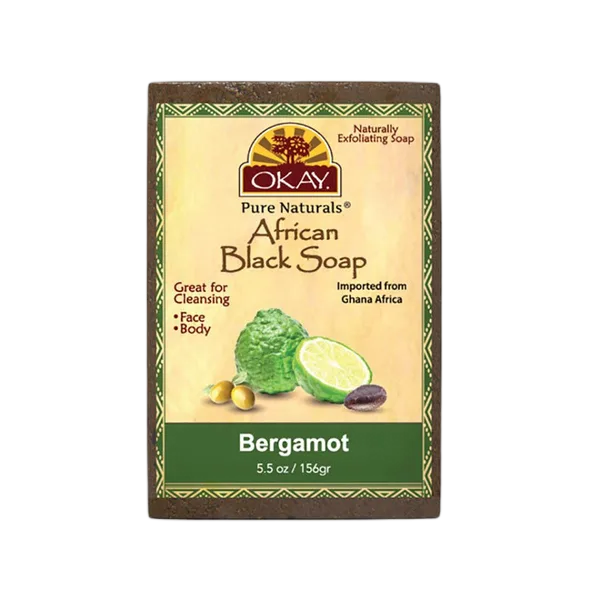 Okay African Black Bergamot Soap 5.5oz/156gm