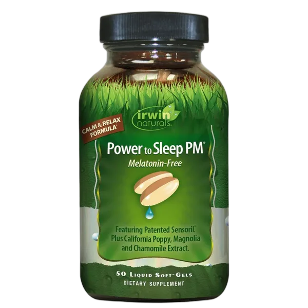Irwin Power To Sleep Pm Melatonin-Free 50 Sfgls #In058550