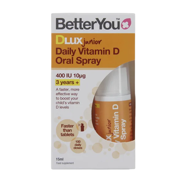 Better You Dlux Junior Vitamin D Oral Spray 400iu 15ml